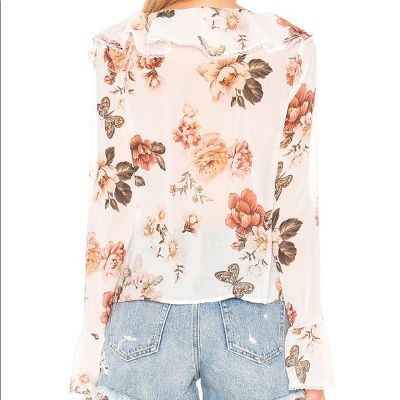 MAJORELLE Fleur Blouse - Picture 3 of 5